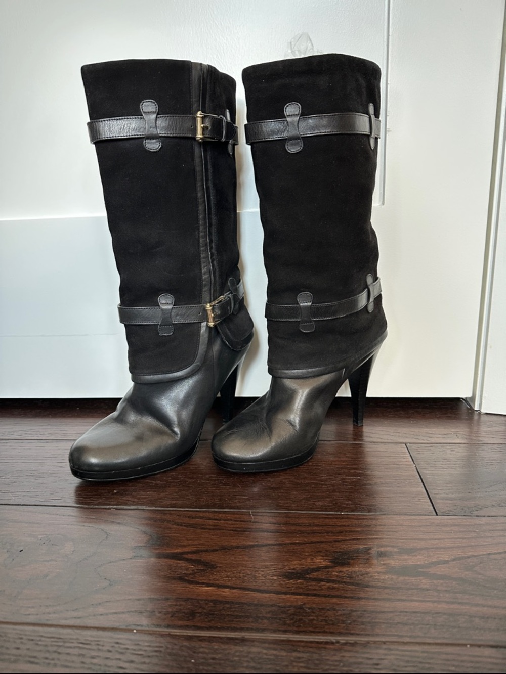 Women's Cole Haan Kennedy Nike Air Black Boots
